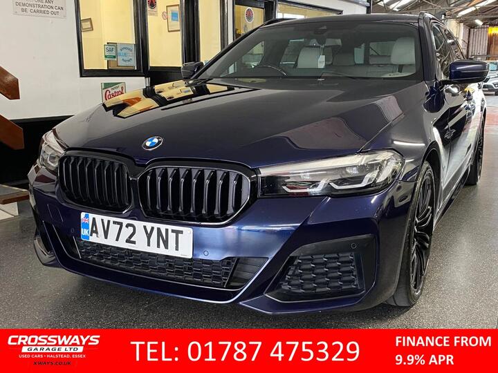 BMW 5 Series 3.0 540i MHT M Sport Touring Steptronic XDrive Euro 6 (s/s) 5dr