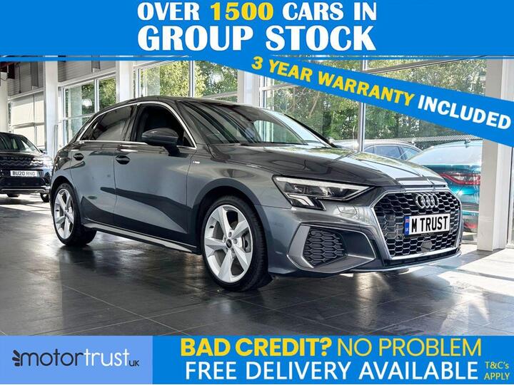 Audi A3 1.0 TFSI 30 S Line Sportback Euro 6 (s/s) 5dr