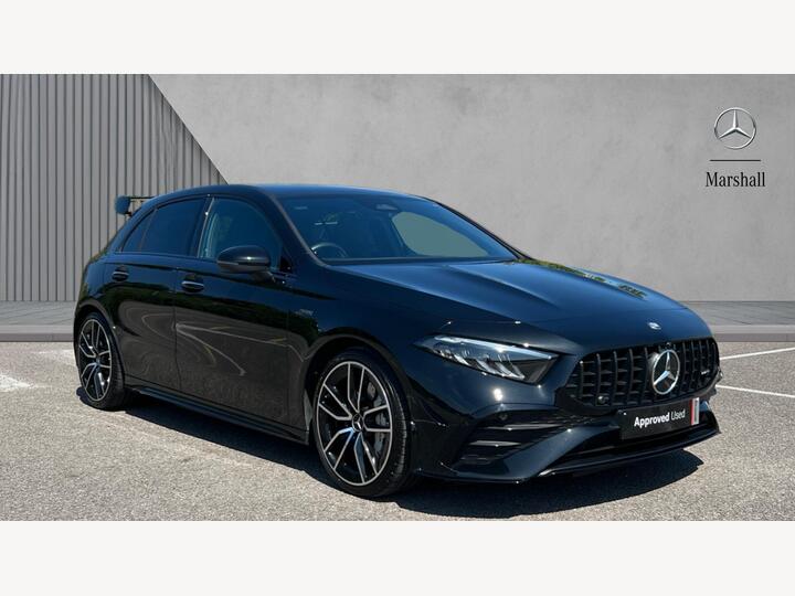 Mercedes-Benz A Class 2.0 A35h MHEV AMG Touring Edition 7G-DCT 4MATIC Euro 6 (s/s) 5dr Mercedes-Benz A Class 2.0 A35h MHEV AMG Touring Edition 7G-DCT 4MATIC Euro 6 (s/s) 5dr