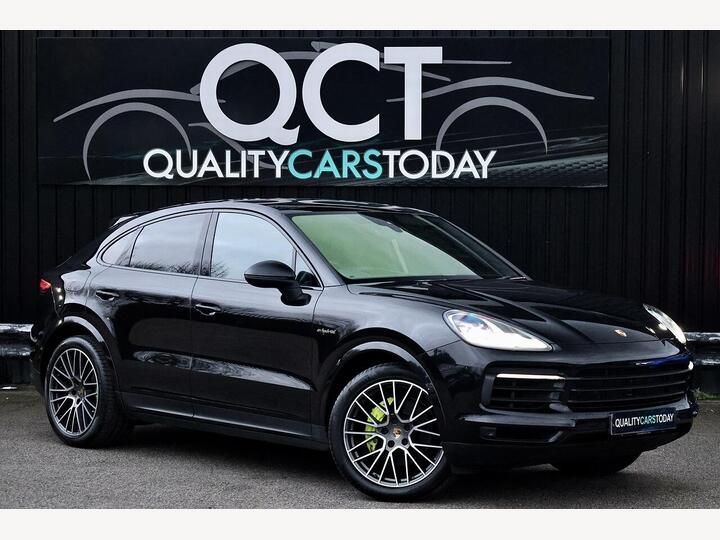 Porsche Cayenne Coupe EHybrid 3.0 V6 E-Hybrid 14.1kWh TiptronicS 4WD Euro 6 (s/s) 5dr (3.6kW Charger) Porsche Cayenne Coupe EHybrid 3.0 V6 E-Hybrid 14.1kWh TiptronicS 4WD Euro 6 (s/s) 5dr (3.6kW Charger)