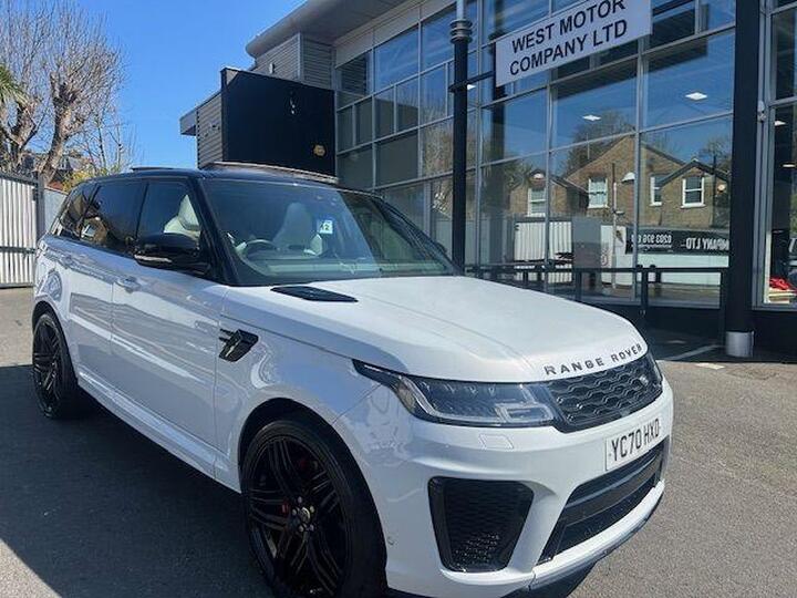 Land Rover RANGE ROVER SPORT SVR 5.0 P575 V8 SVR Auto 4WD Euro 6 (s/s) 5dr