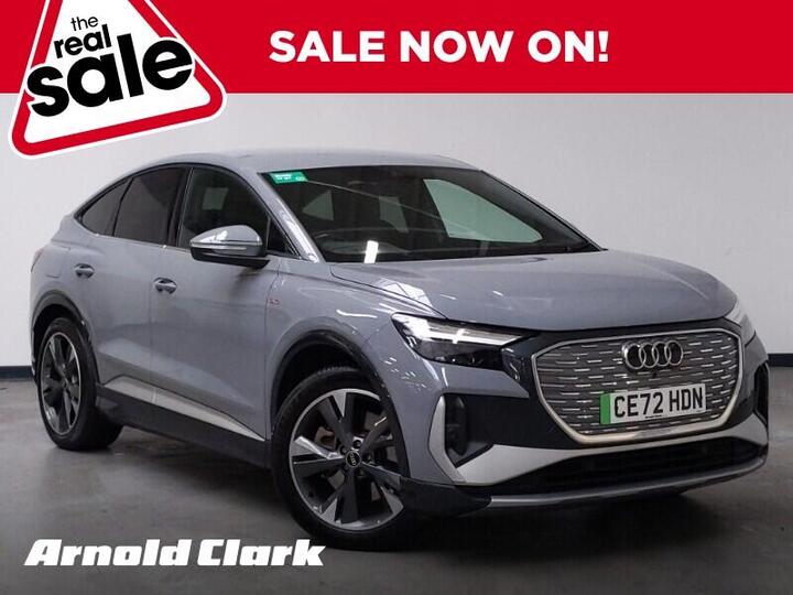 Audi Q4 E-tron 40 S Line Sportback Auto 5dr 82kWh