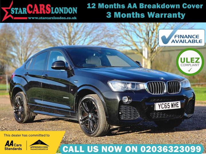 BMW X4 2.0 20d M Sport Auto XDrive Euro 6 (s/s) 5dr