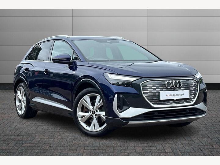 Audi Q4 E-tron 40 S Line Auto 5dr 82kWh Audi Q4 E-tron 40 S Line Auto 5dr 82kWh