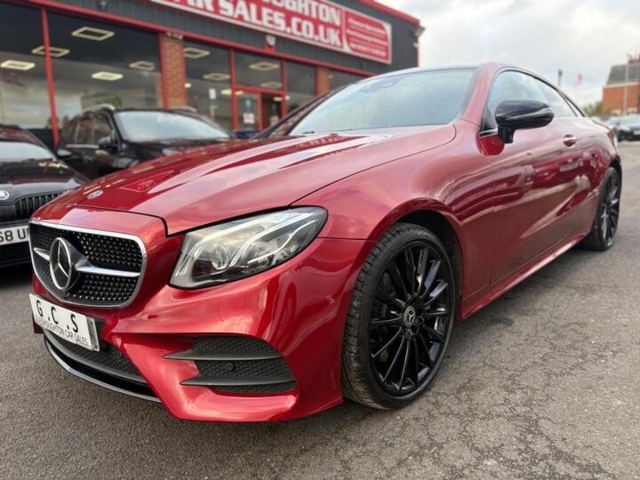 Mercedes-Benz E Class 3.0 E400 V6 AMG Line (Premium Plus) G-Tronic+ 4MATIC Euro 6 (s/s) 2dr Mercedes-Benz E Class 3.0 E400 V6 AMG Line (Premium Plus) G-Tronic+ 4MATIC Euro 6 (s/s) 2dr