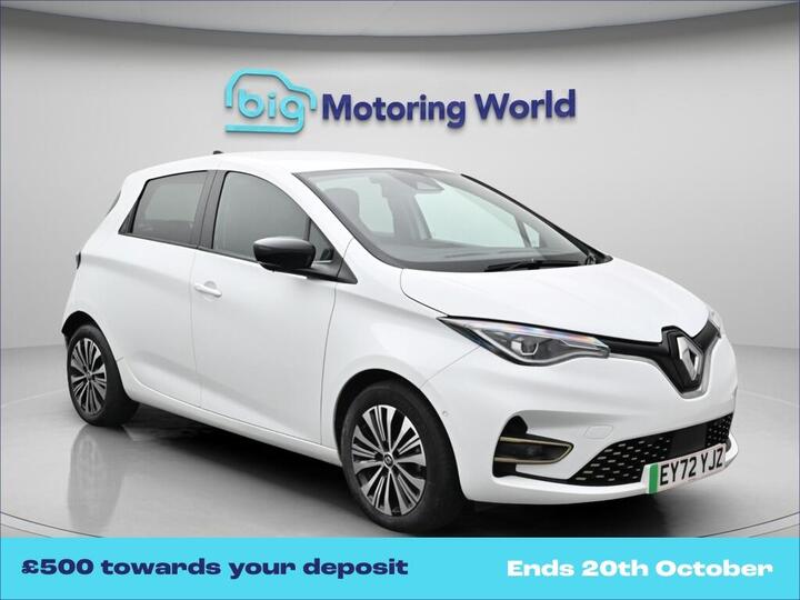 Renault Zoe R135 EV50 52kWh Techno Auto 5dr (Boost Charge)