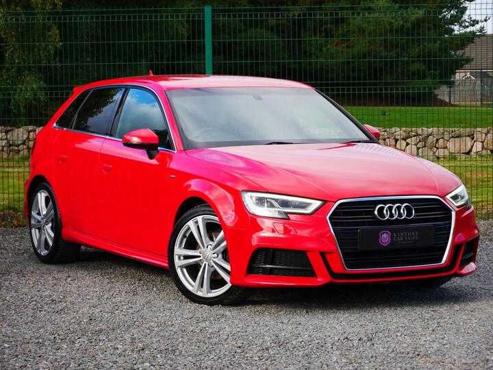 Audi A3 2.0 TDI S Line Sportback S Tronic Auto 6Spd Euro 6 (s/s) 5dr