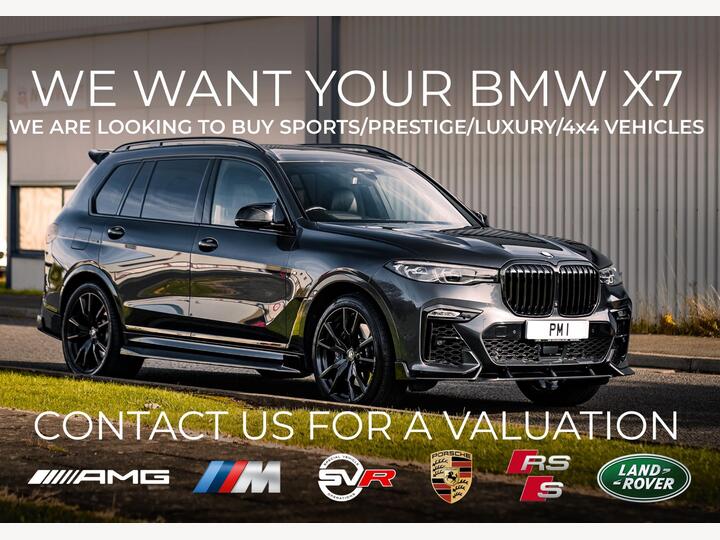 BMW X7 3.0 30d M Sport Auto XDrive Euro 6 (s/s) 5dr