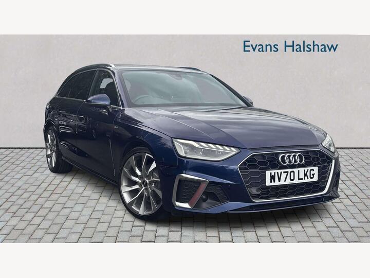 Audi A4 AVANT 2.0 TFSI 35 S Line S Tronic Euro 6 (s/s) 5dr Audi A4 AVANT 2.0 TFSI 35 S Line S Tronic Euro 6 (s/s) 5dr