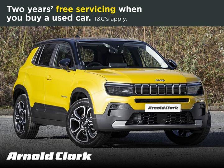 Jeep Avenger 1.2 E-Hybrid Summit E-DCT Euro 6 (s/s) 5dr Jeep Avenger 1.2 E-Hybrid Summit E-DCT Euro 6 (s/s) 5dr