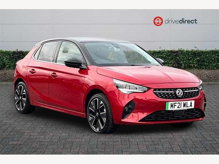 Vauxhall CORSA ELECTRIC 50kWh Elite Nav Premium Auto 5dr (7.4Kw Charger)