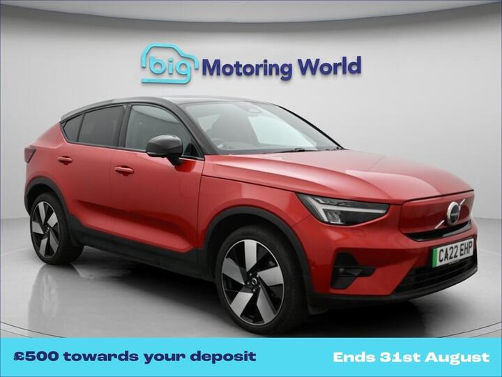 Volvo C40 Twin Recharge 78kWh Ultimate Auto AWD 5dr