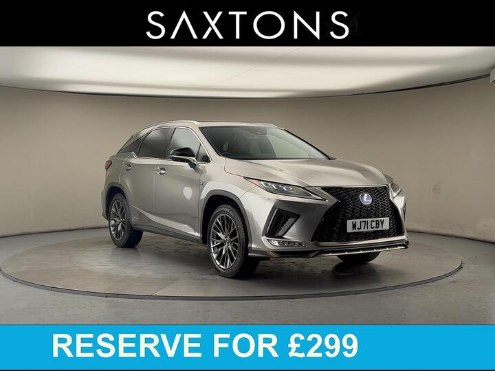 Lexus RX 3.5 450h V6 F Sport E-CVT 4WD Euro 6 (s/s) 5dr