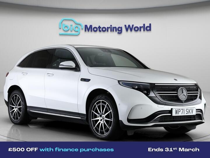 Mercedes-Benz EQC EQC 400 80kWh AMG Line Auto 4MATIC 5dr Mercedes-Benz EQC EQC 400 80kWh AMG Line Auto 4MATIC 5dr