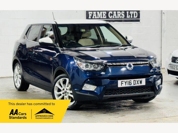 SsangYong Tivoli 1.6 E-XDi ELX Auto 4WD Euro 6 5dr