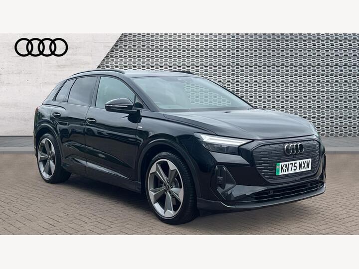 Audi Q4 E-tron 45 Black Edition Auto 5dr 82kWh Audi Q4 E-tron 45 Black Edition Auto 5dr 82kWh