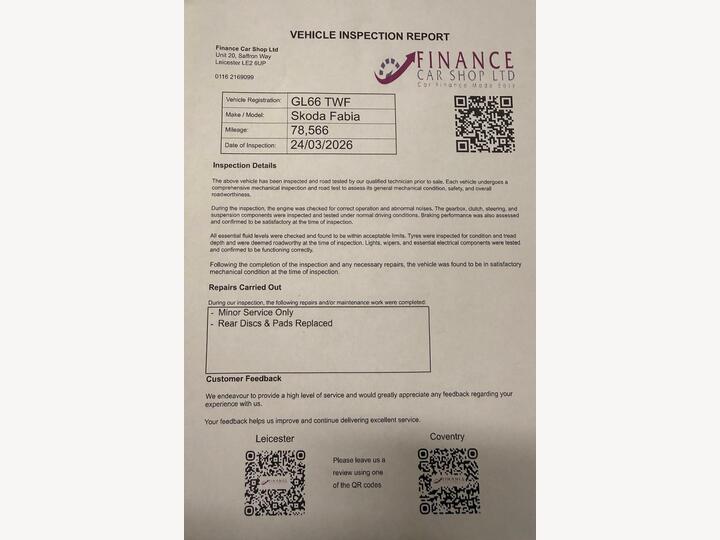 Skoda Fabia 1.2 TSI Monte Carlo Euro 6 (s/s) 5dr