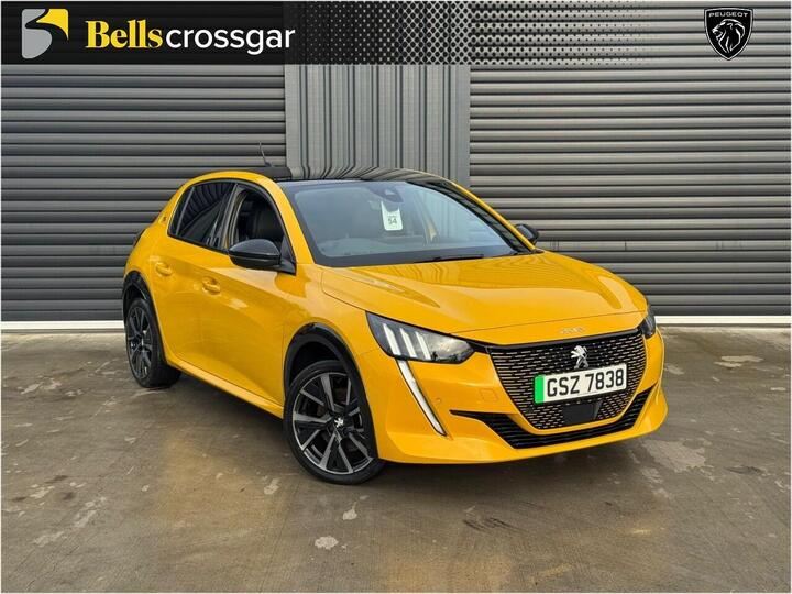 Peugeot 208 50kWh GT Auto 5dr (7.4kW Charger) Peugeot 208 50kWh GT Auto 5dr (7.4kW Charger)
