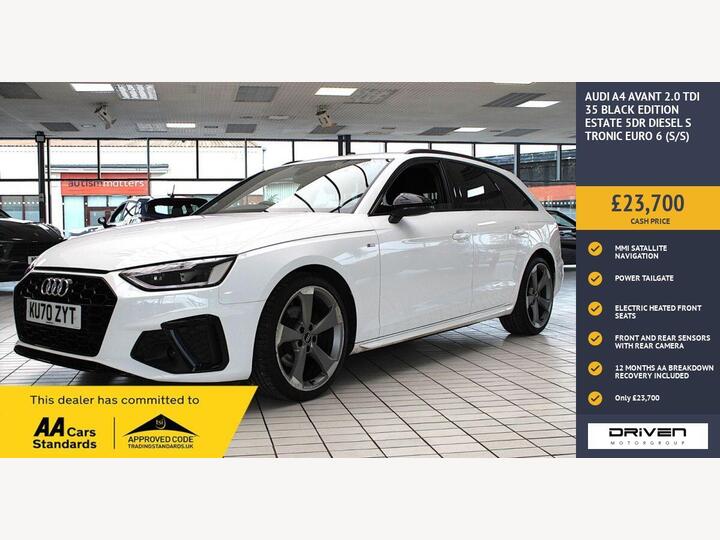Audi A4 AVANT 2.0 TDI 35 Black Edition S Tronic Euro 6 (s/s) 5dr
