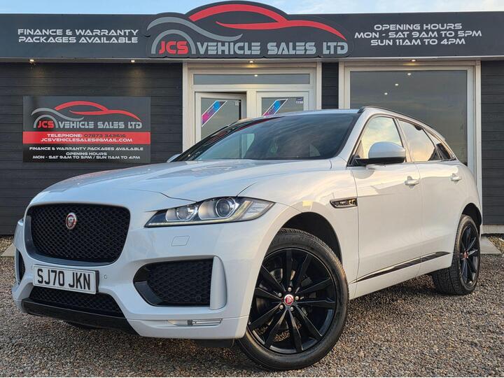 Jaguar F-PACE 2.0 D180 Chequered Flag Auto AWD Euro 6 (s/s) 5dr