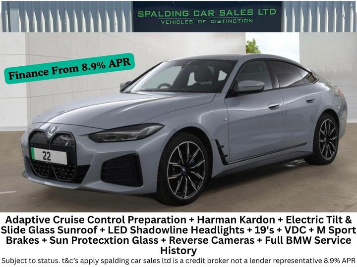 BMW I4 40 83.9kWh M Sport Gran Coupe Auto EDrive 5dr