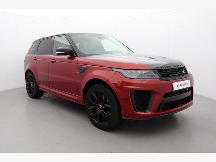 Land Rover RANGE ROVER SPORT 5.0 P575 V8 SVR Carbon Edition Auto 4WD Euro 6 (s/s) 5dr