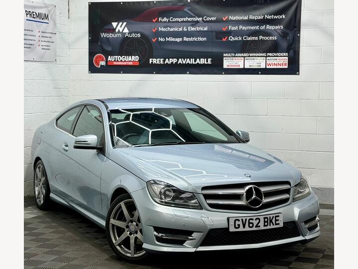 Mercedes-Benz C Class 1.6 C180 BlueEfficiency AMG Sport G-Tronic+ Euro 5 (s/s) 2dr