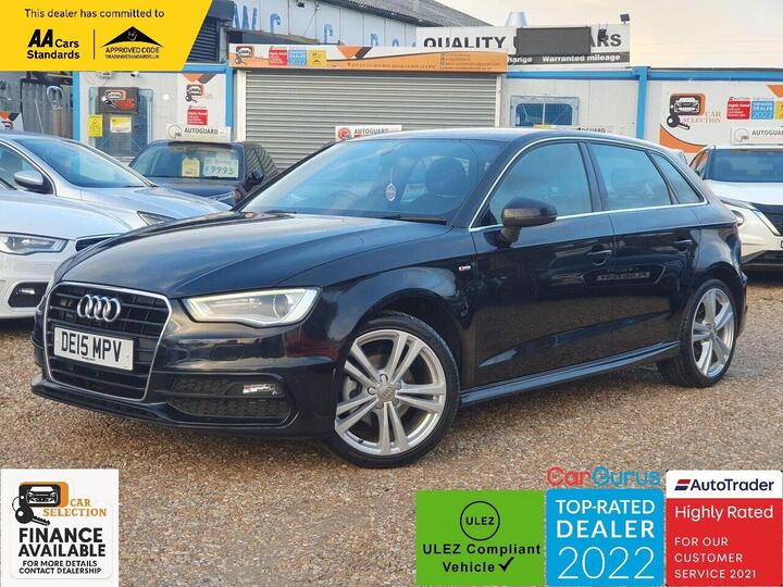Audi A3 1.6 TDI S Line Sportback Euro 6 (s/s) 5dr