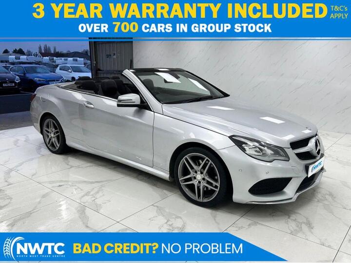 Mercedes-Benz E-CLASS 2.1 E250 CDI AMG Line Cabriolet G-Tronic+ Euro 5 (s/s) 2dr Mercedes-Benz E-CLASS 2.1 E250 CDI AMG Line Cabriolet G-Tronic+ Euro 5 (s/s) 2dr