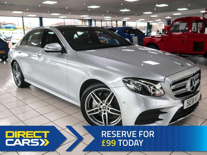 Mercedes-Benz E Class 2.0 E220d AMG Line (Premium) G-Tronic+ Euro 6 (s/s) 4dr Mercedes-Benz E Class 2.0 E220d AMG Line (Premium) G-Tronic+ Euro 6 (s/s) 4dr
