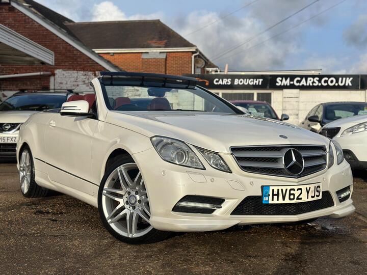Mercedes-Benz E Class 3.0 E350 CDI V6 BlueEfficiency Sport Cabriolet G-Tronic Euro 5 2dr