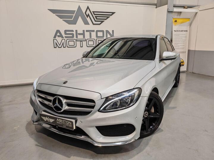 Mercedes-Benz C Class 2.1 C220d AMG Line G-Tronic+ Euro 6 (s/s) 4dr