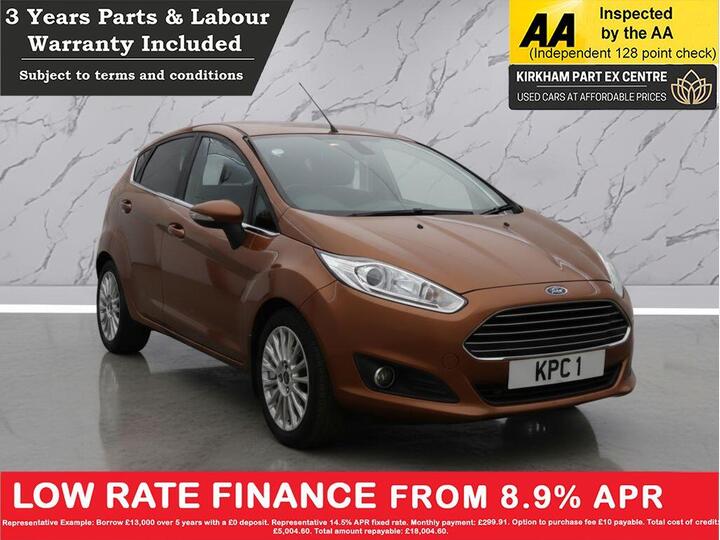 Ford FIESTA 1.0T EcoBoost Titanium Euro 5 (s/s) 5dr