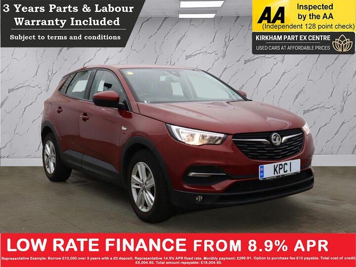Vauxhall GRANDLAND X 1.2 Turbo SE Euro 6 (s/s) 5dr