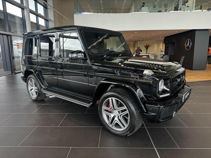 Mercedes-Benz G Class 5.5 G63 V8 BiTurbo AMG SpdS+7GT 4WD Euro 6 (s/s) 5dr Mercedes-Benz G Class 5.5 G63 V8 BiTurbo AMG SpdS+7GT 4WD Euro 6 (s/s) 5dr