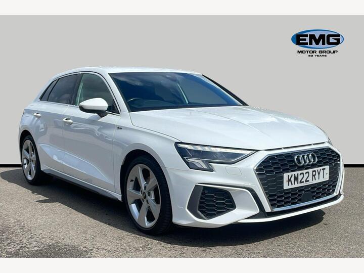 Audi A3 Sportback 2.0 TDI 35 S Line Sportback S Tronic Euro 6 (s/s) 5dr