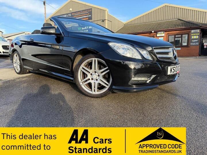 Mercedes-Benz E Class 3.0 E350 CDI V6 BlueEfficiency Sport Cabriolet G-Tronic Euro 5 2dr