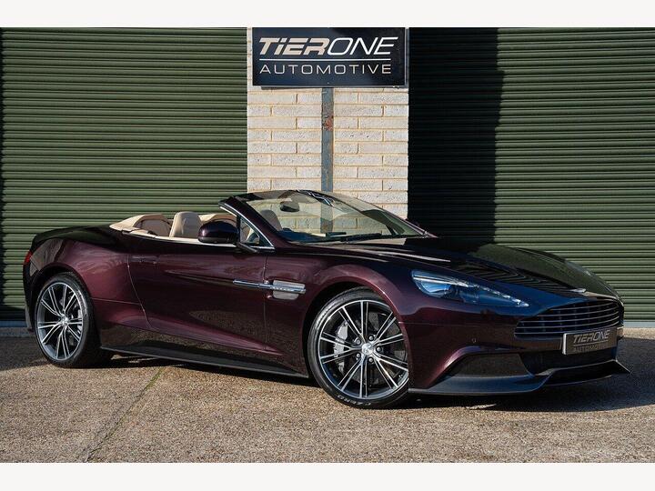 Aston Martin Vanquish 6.0 V12 Volante T-TronicII Euro 5 2dr Aston Martin Vanquish 6.0 V12 Volante T-TronicII Euro 5 2dr