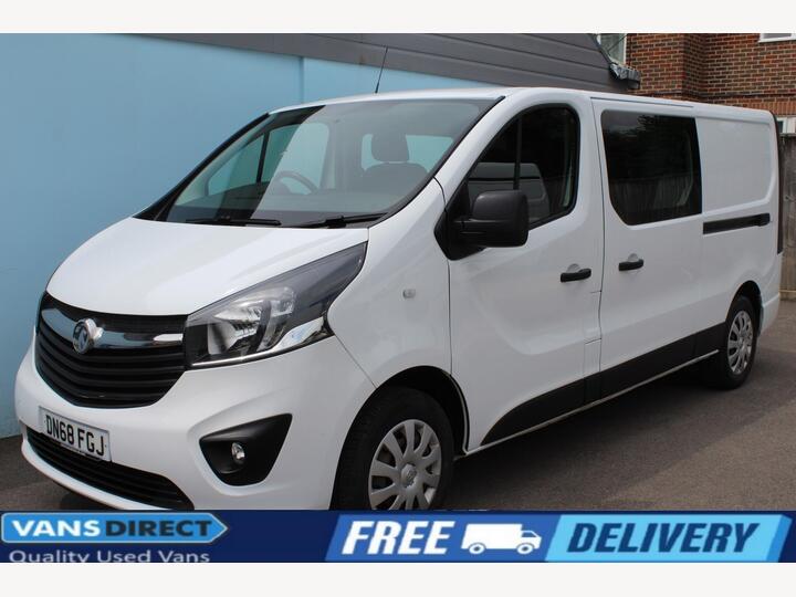 Vauxhall Vivaro 1.6 CDTi 2900 Sportive Crew Van L2 H1 Euro 6 5dr (6 Seat)