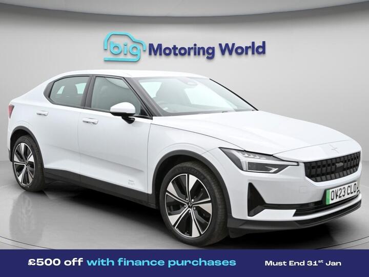 Polestar Polestar 2 Single Motor 69kWh Standard Range Fastback Auto FWD 5dr