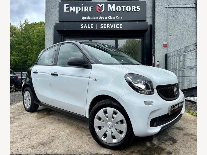 Smart Forfour 1.0 Pure Euro 6 (s/s) 5dr
