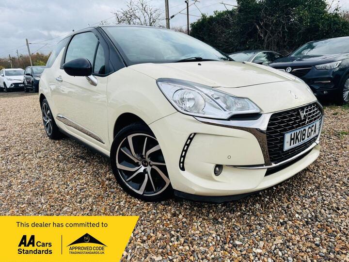 DS AUTOMOBILES DS 3 1.2 PureTech Parthenon Cream Euro 6 (s/s) 3dr