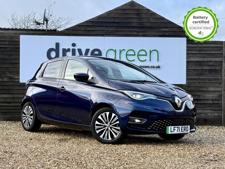 Renault Zoe R135 EV50 52kWh Riviera Auto 5dr (Rapid Charge)