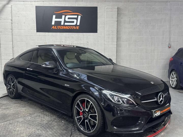 Mercedes-Benz C-CLASS 3.0 C43 V6 AMG (Premium Plus) G-Tronic+ 4MATIC Euro 6 (s/s) 2dr Mercedes-Benz C-CLASS 3.0 C43 V6 AMG (Premium Plus) G-Tronic+ 4MATIC Euro 6 (s/s) 2dr