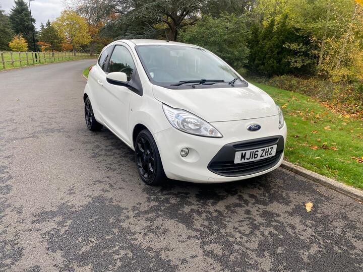 Ford Ka 1.2 Zetec White Edition Euro 6 (s/s) 3dr