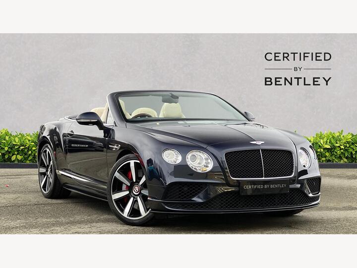 Bentley CONTINENTAL GTC 4.0 V8 GTC S Auto 4WD Euro 6 2dr