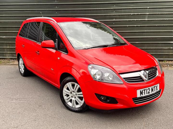 Vauxhall Zafira 1.8 16V Design Euro 5 5dr Vauxhall Zafira 1.8 16V Design Euro 5 5dr