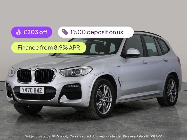 BMW X3 2.0 30e 12kWh M Sport Auto XDrive Euro 6 (s/s) 5dr