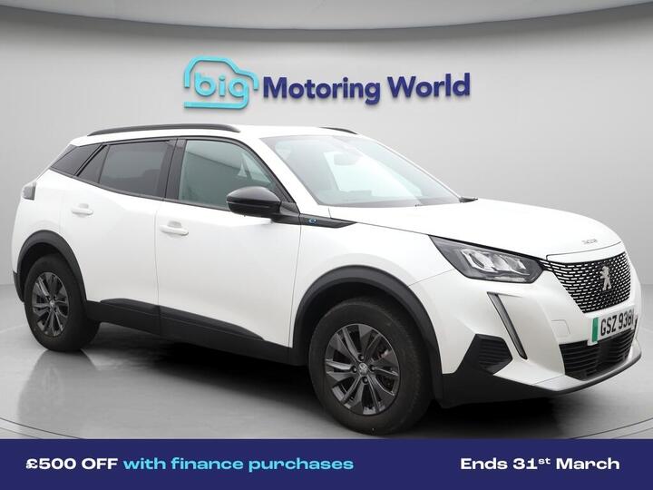 Peugeot E-2008 50kWh Active Premium + Auto 5dr (7kW Charger)