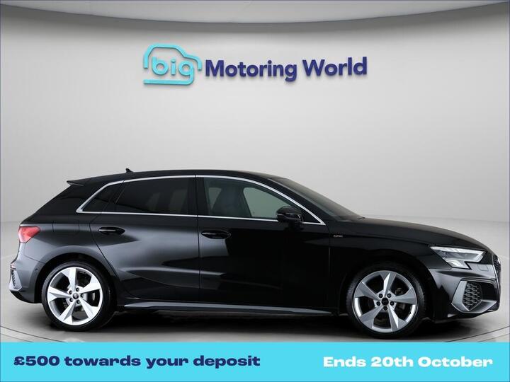 Audi A3 1.0 TFSI 30 S Line Sportback Euro 6 (s/s) 5dr